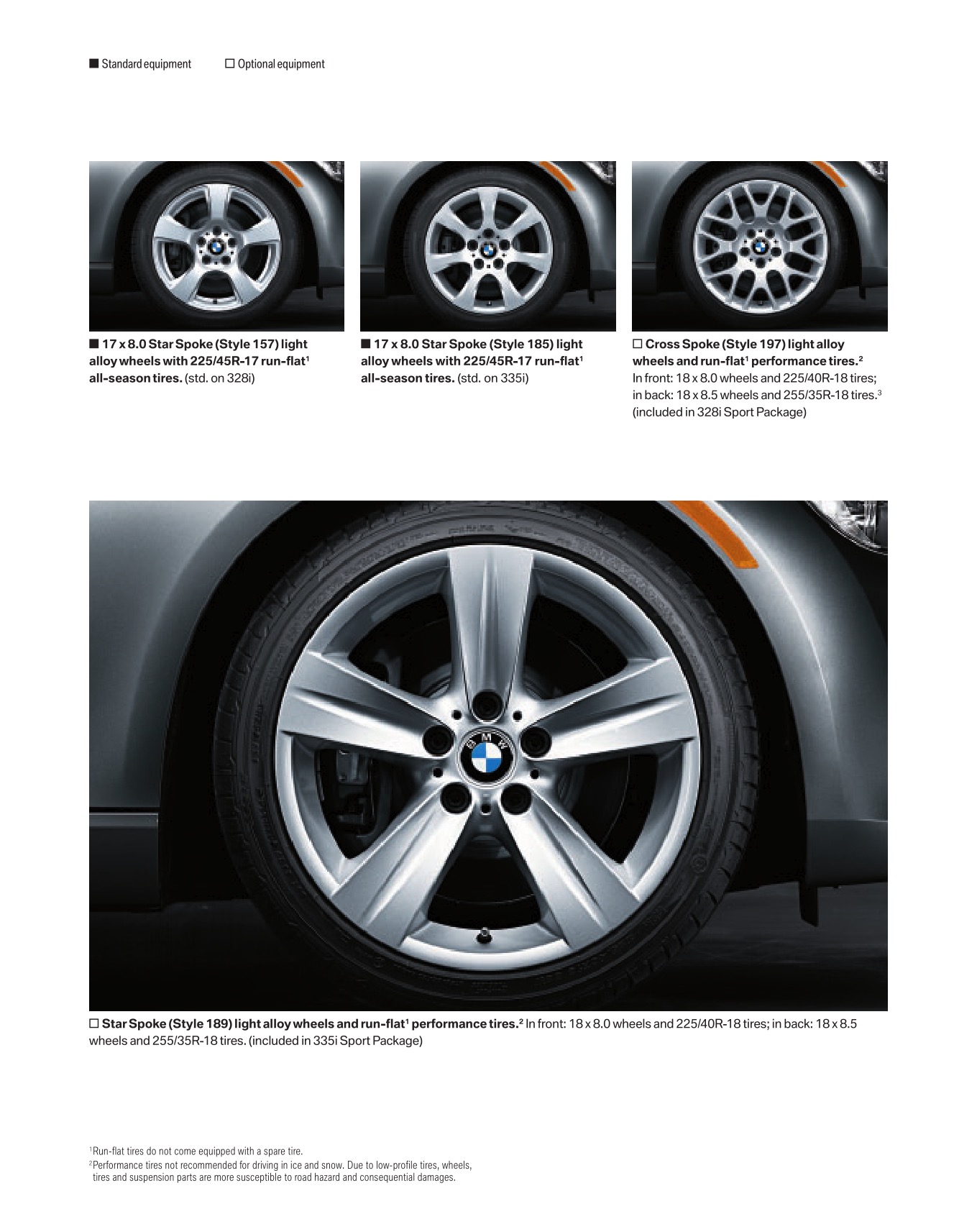 2007 BMW 3-Series Convertible Brochure Page 12